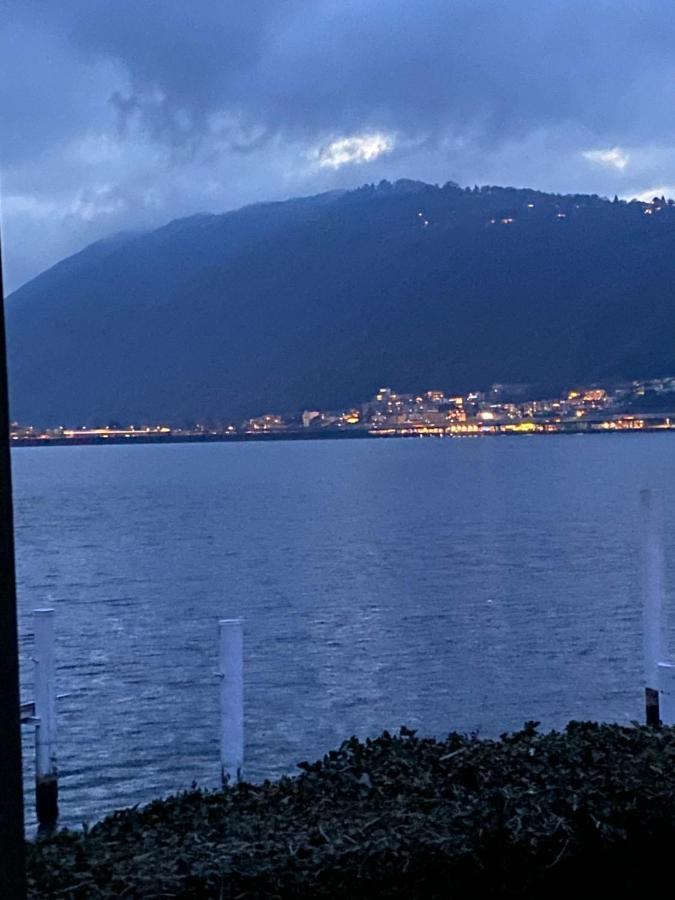 Holiday On The Lake Lugano Bissone Exterior foto