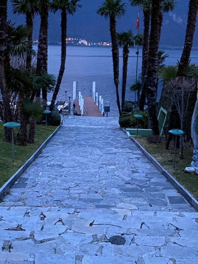 Holiday On The Lake Lugano Bissone Exterior foto