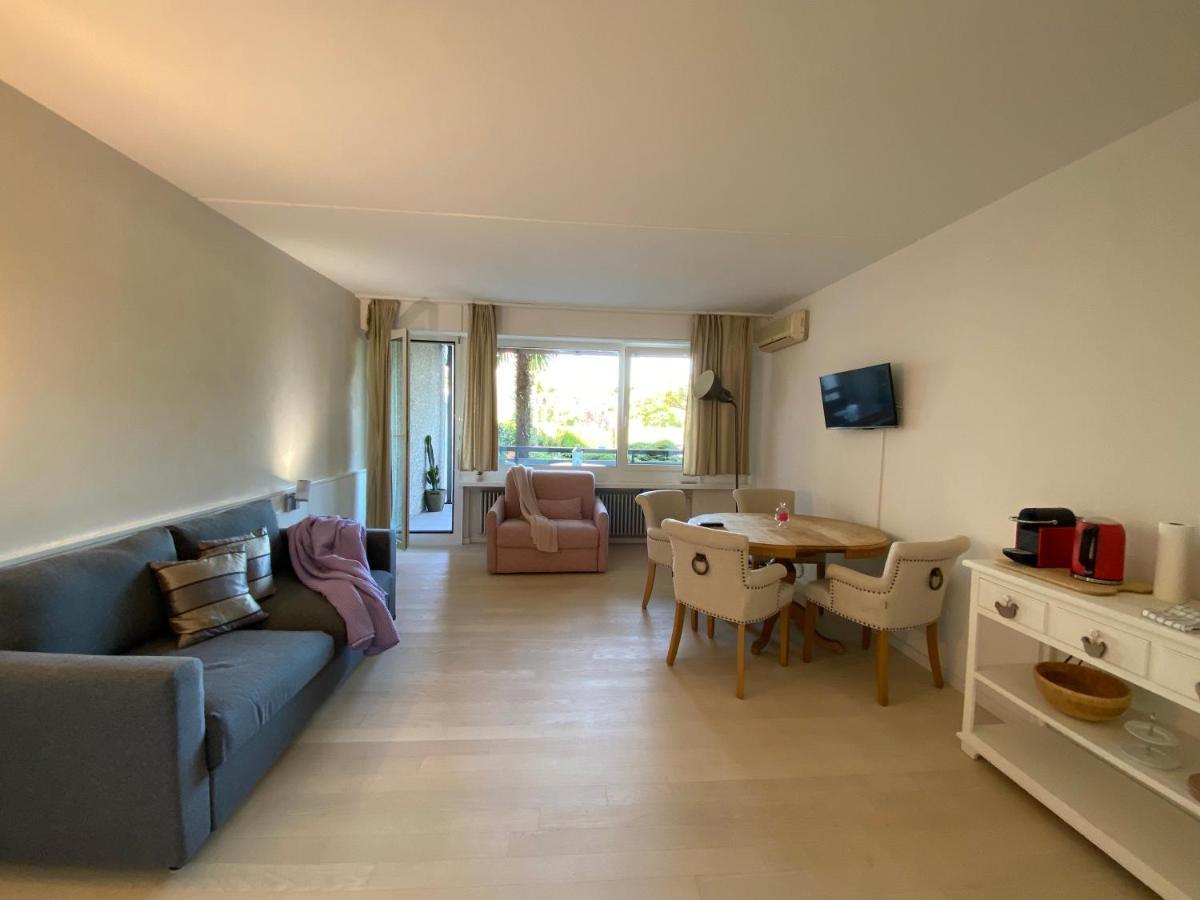 Holiday On The Lake Lugano Bissone Exterior foto